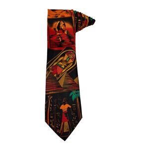 True Affair Egyptian Pharaoh Luxor NeckTie Ancient Egypt Polyester